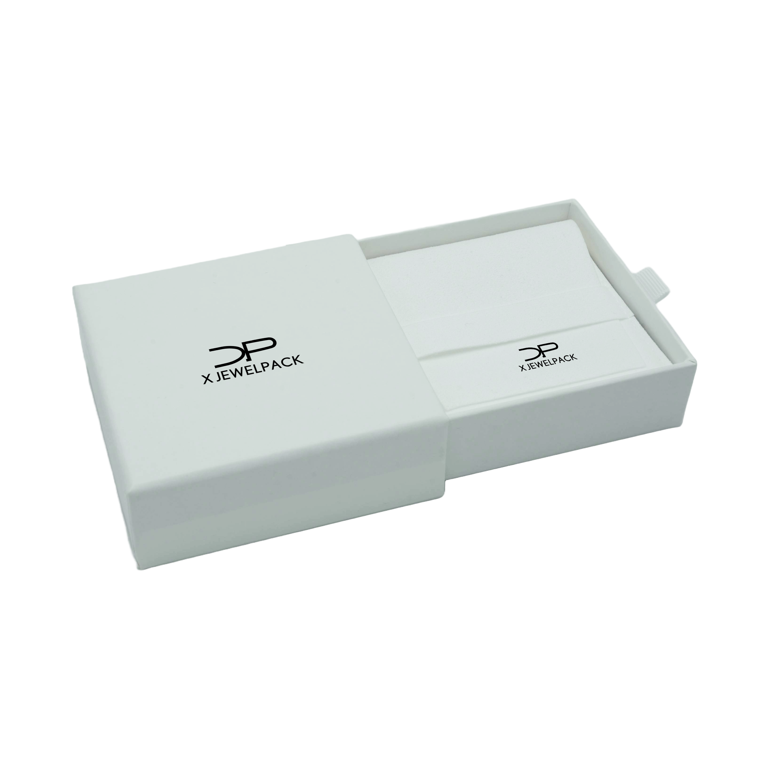 Jewelry Pouch and Box Set, White