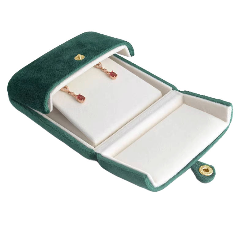 Thumbnail: personalized velvet jewelry box
