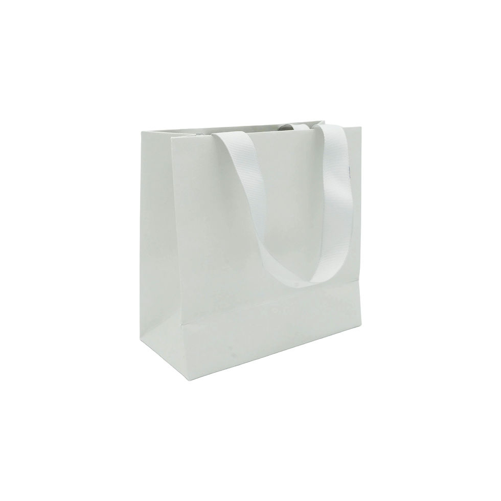 Thumbnail: Luxury Carrier Bag in Sturdy Cardboard, Small, Multiple colors
