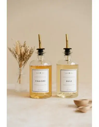 Miniature : Huilier en Verre Transparent - 500 ml