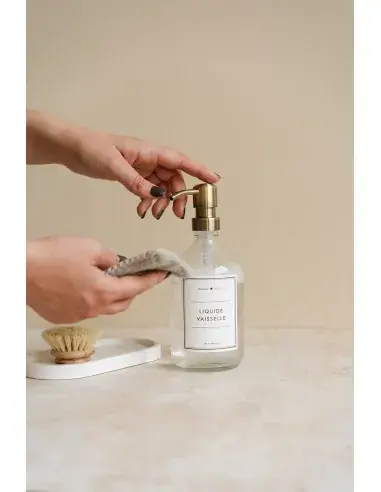 Miniature : Flacon Transparent - Liquide Vaisselle - Les Flacons de l'apothicaire-