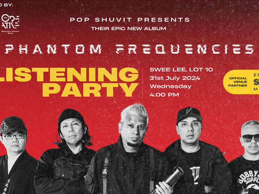 LISTENING PARTY - OUR NEW ALBUM 'PHANTOM FREQUENCIES'