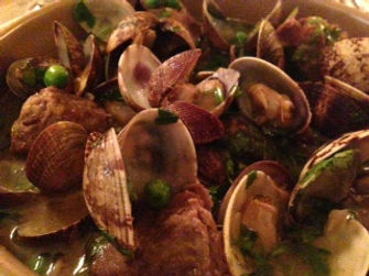 Pork Cheeks, Sherry and Clams by Marsala Rama