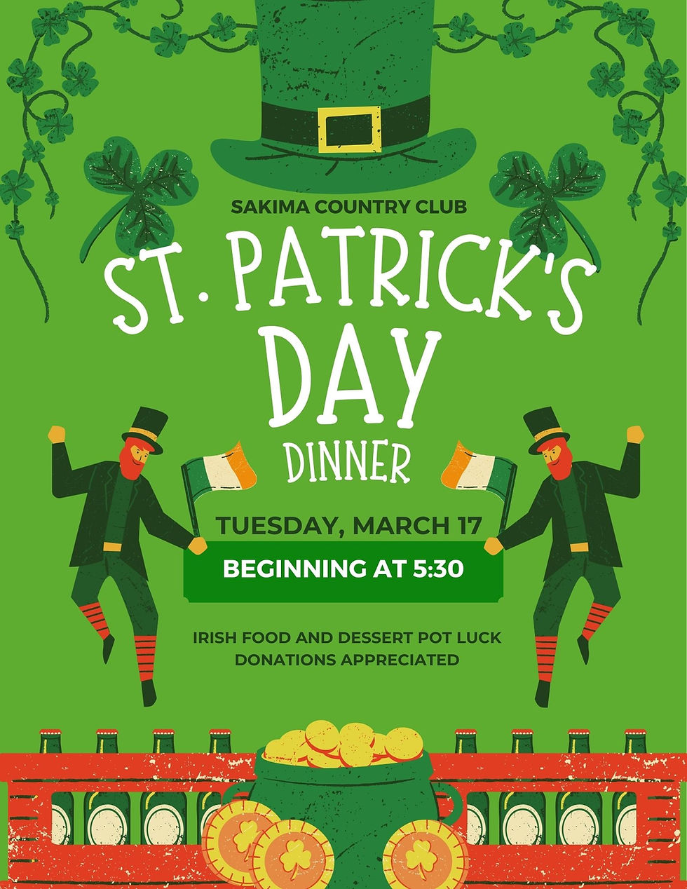 St. Patty's Day Dinner