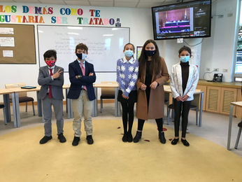 Participation of Upper Elementary and Middle School students in GLCMUN