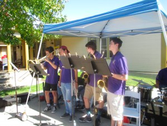 Jazz Combo Plays at St. Vincent's Day Home