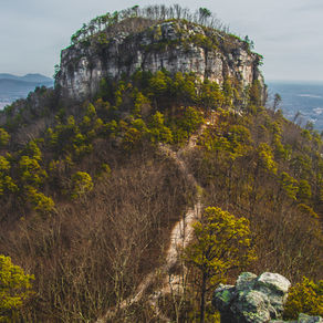 Hiking Pilot Mountain