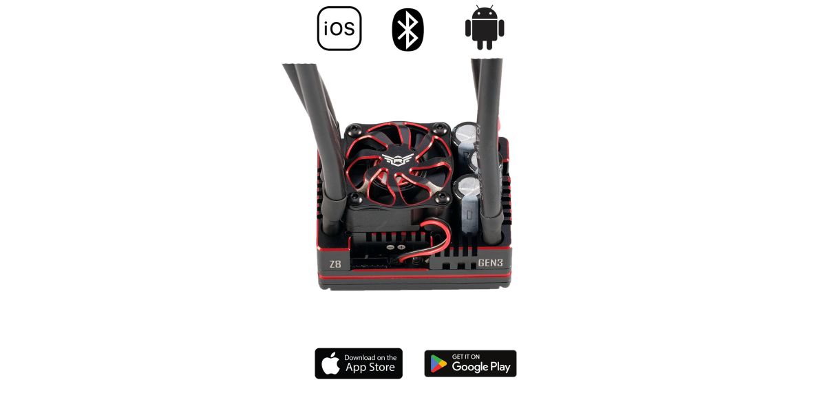 Variateur REDS Z8 PRO 220A 1:8 GEN 3 Bluetooth