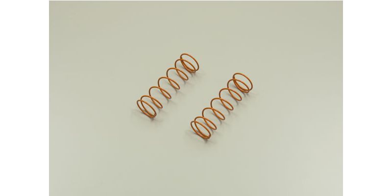 Ressorts d'amortisseurs Kyosho Big Shock 7.5×1.4 L=70mm (×2) Orange