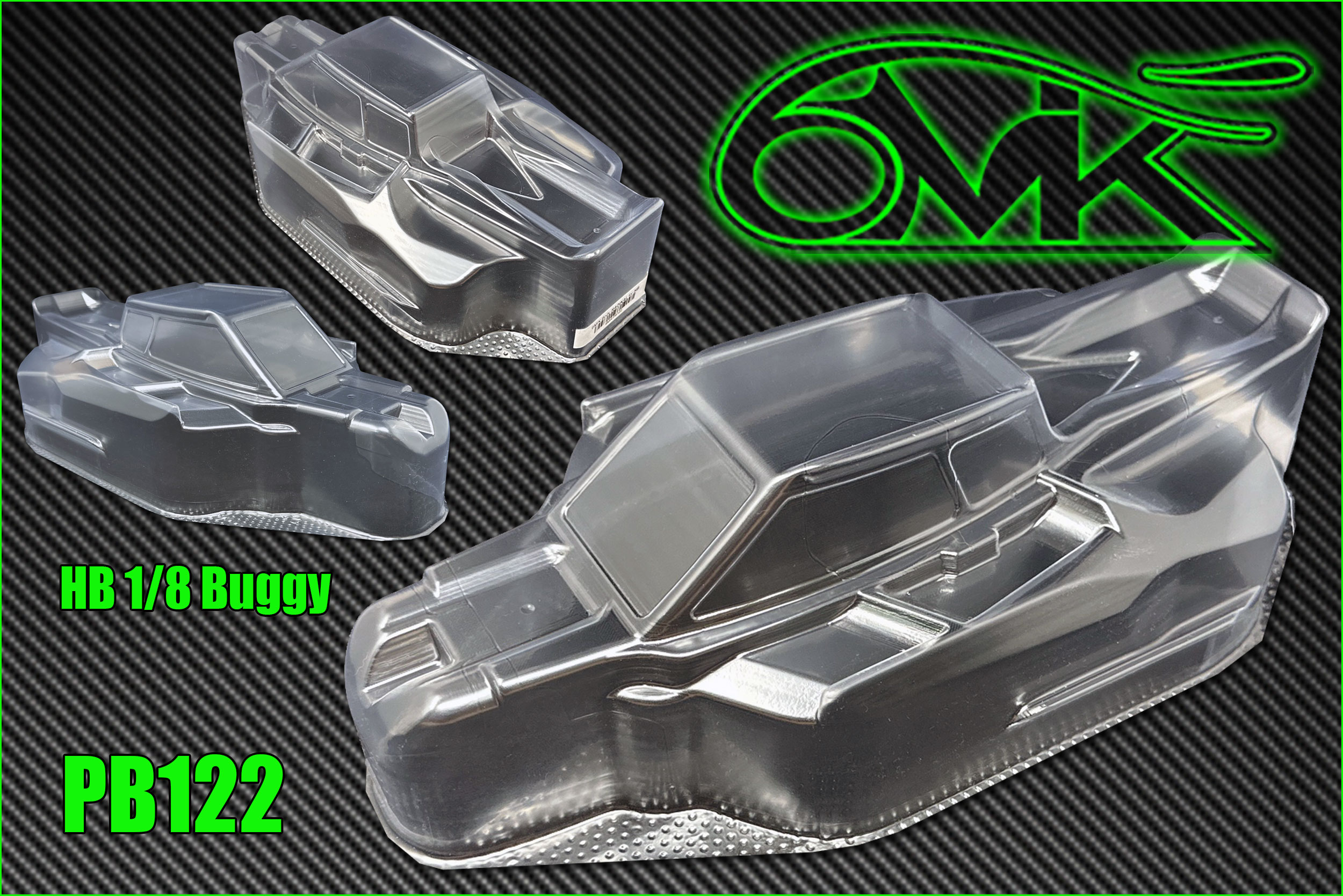 Carrosserie Lexan non-peinte Radikal Buggy 1:8