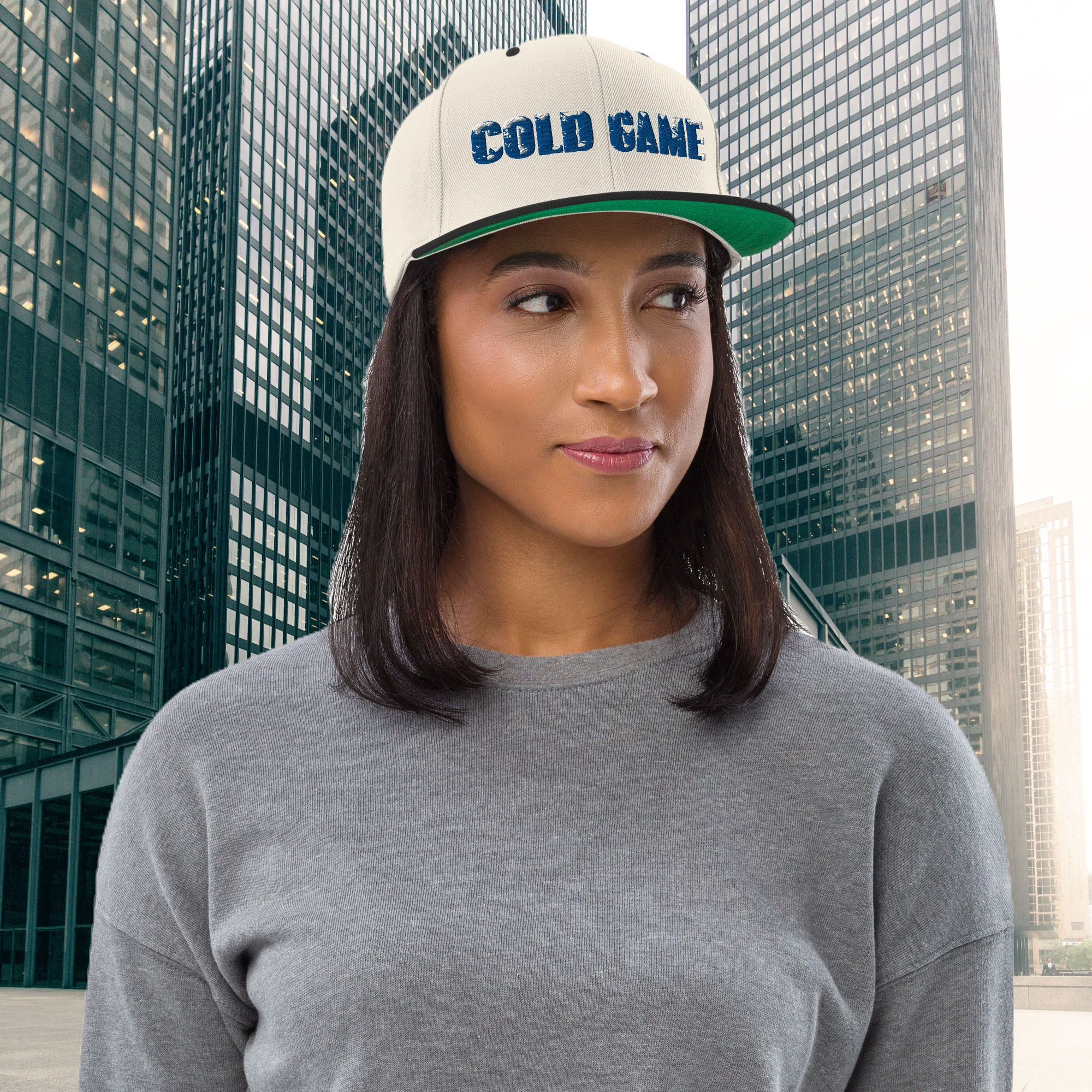 Cold Game Snapback Hat #1