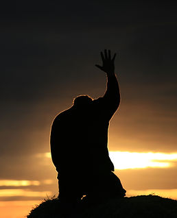 Pressing in through Prayer to receive the Word of the Lord; in spite of circumstances.