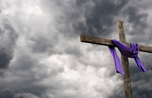 Empty Cross; Jesus has Risen - He is Alive