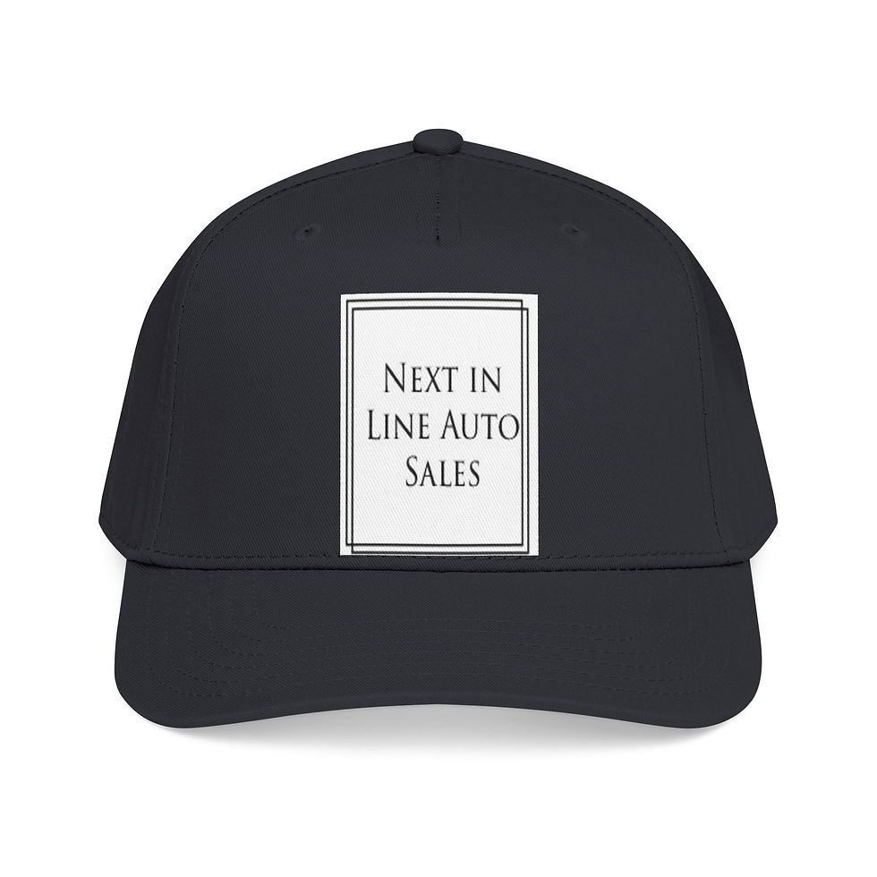 Thumbnail: Baseball Cap — "Next In Line Auto Sales" Vintage Patch Hat