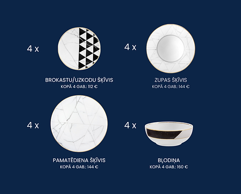 Carrara porcelāna trauku servīze 4 personām.png