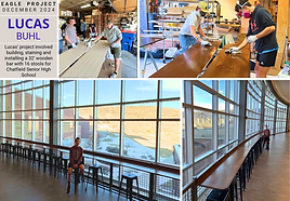 Lucas_Buhl_EagleProject Chatfield Senior High School Eating Bar