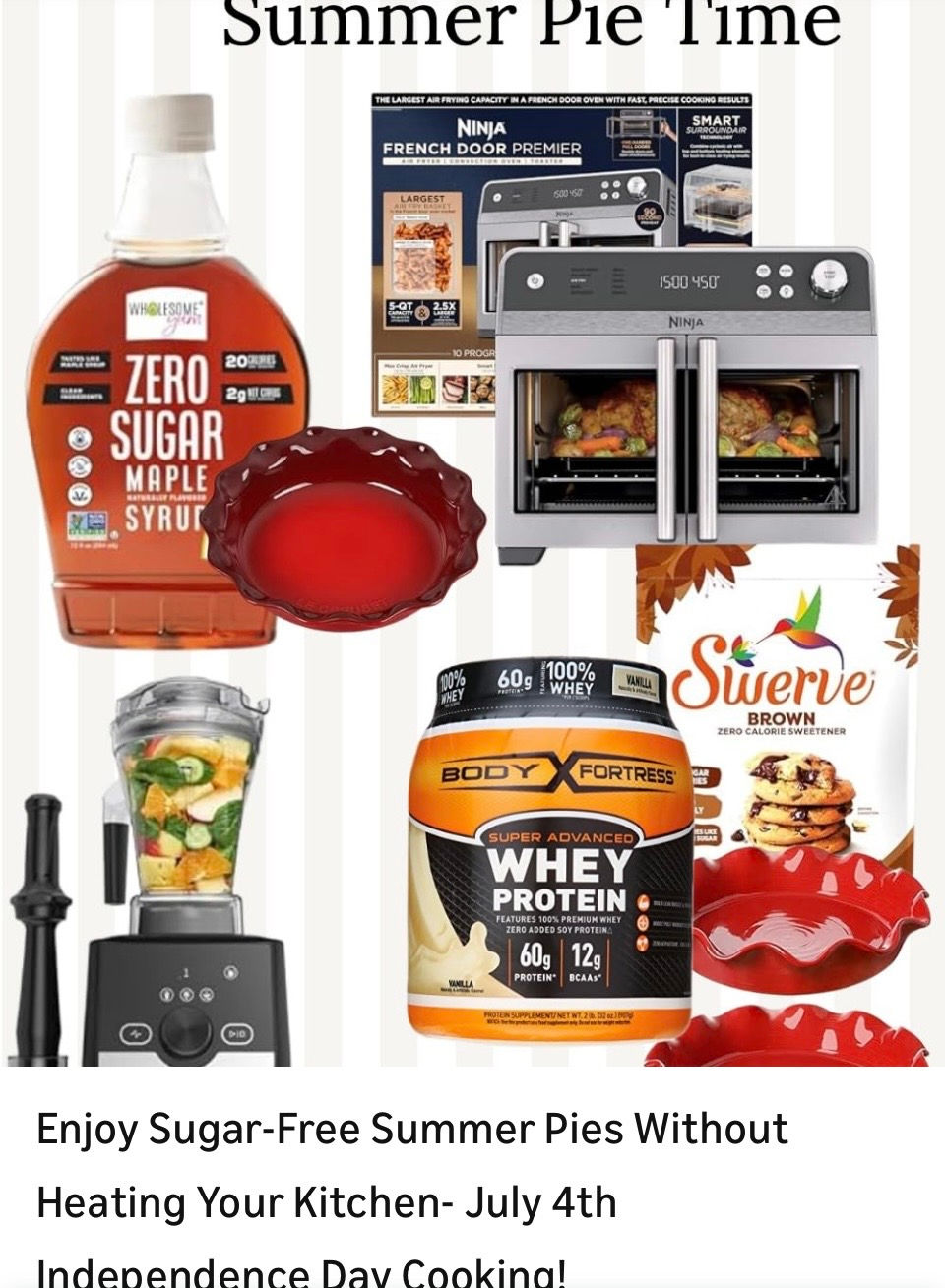 Visit my Amazon Storefront for these summer pie cooking essentials.