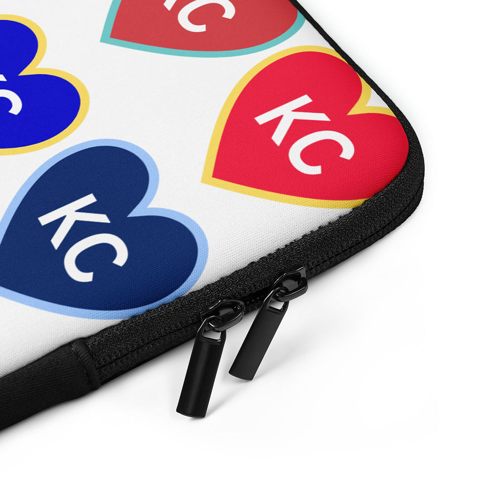 Thumbnail: Laptop Sleeve KC Hearts