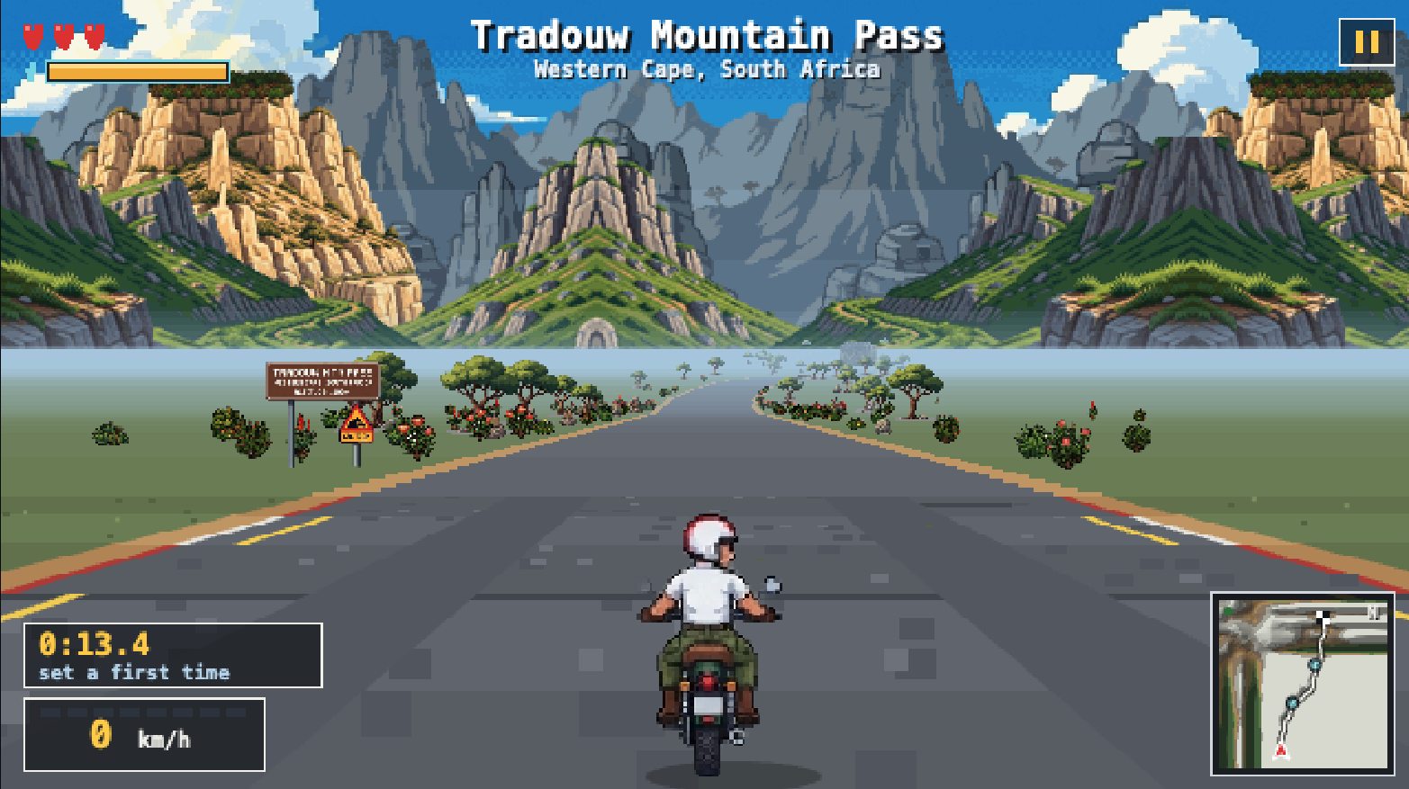 Tradouw Pass Cruiser Game play