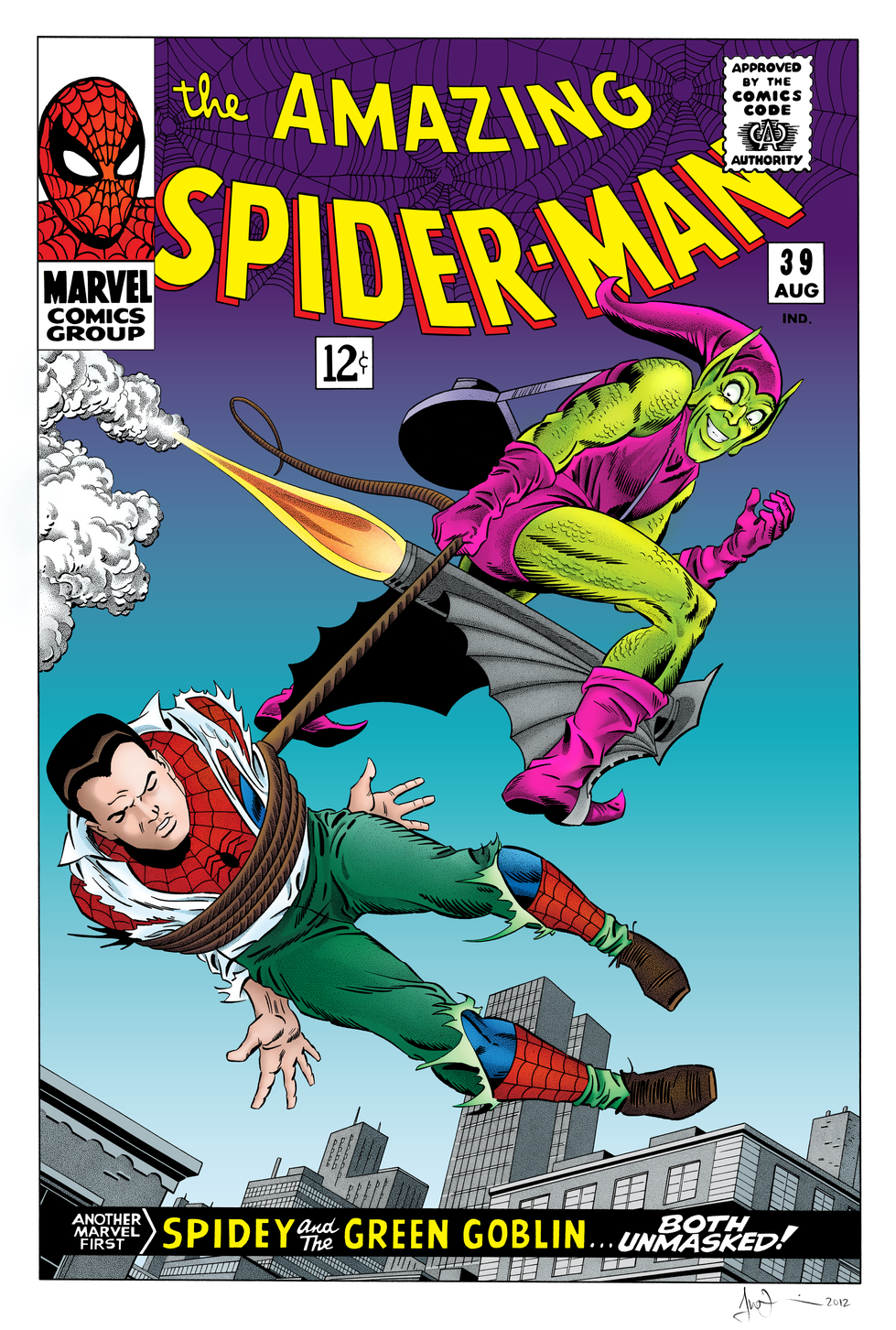 Amazing Spider-man 39 Cover Recreation