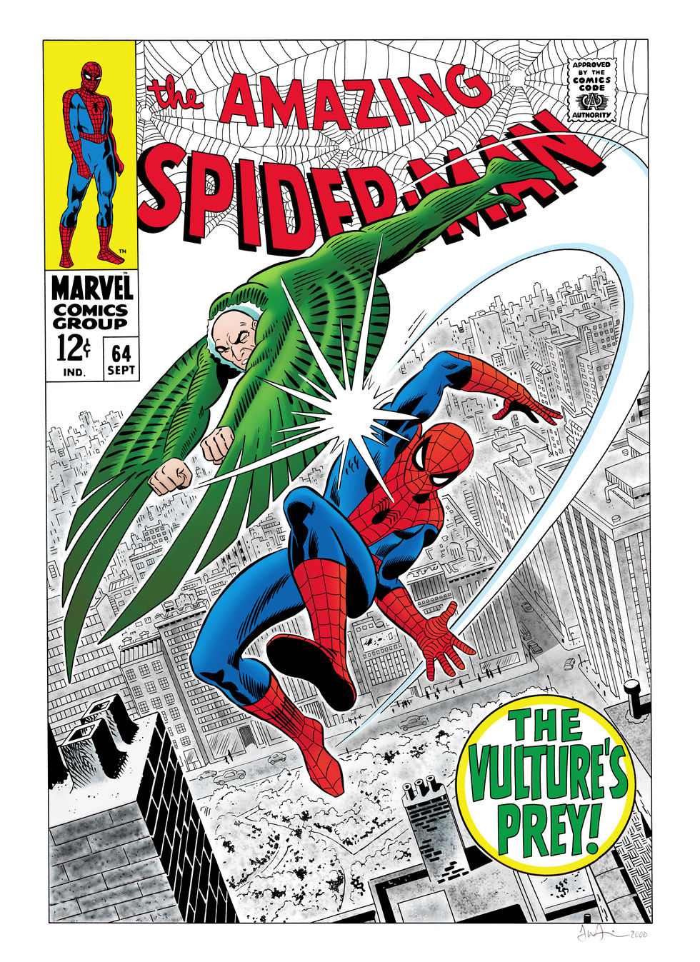 Amazing Spider-Man 64 Cover Recreation