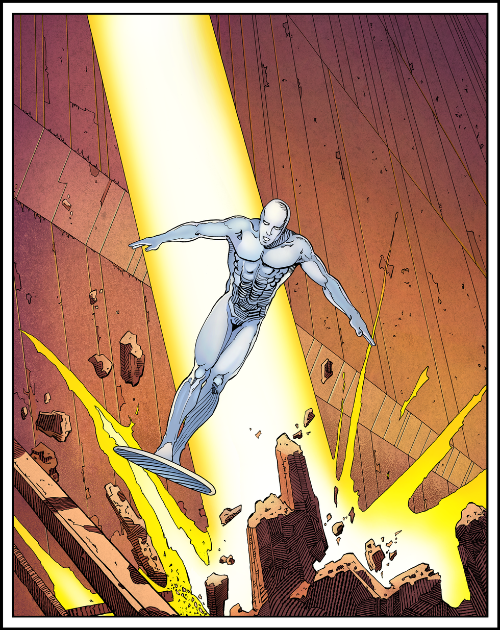 Silver Surfer Parable 2 Cover Recreation