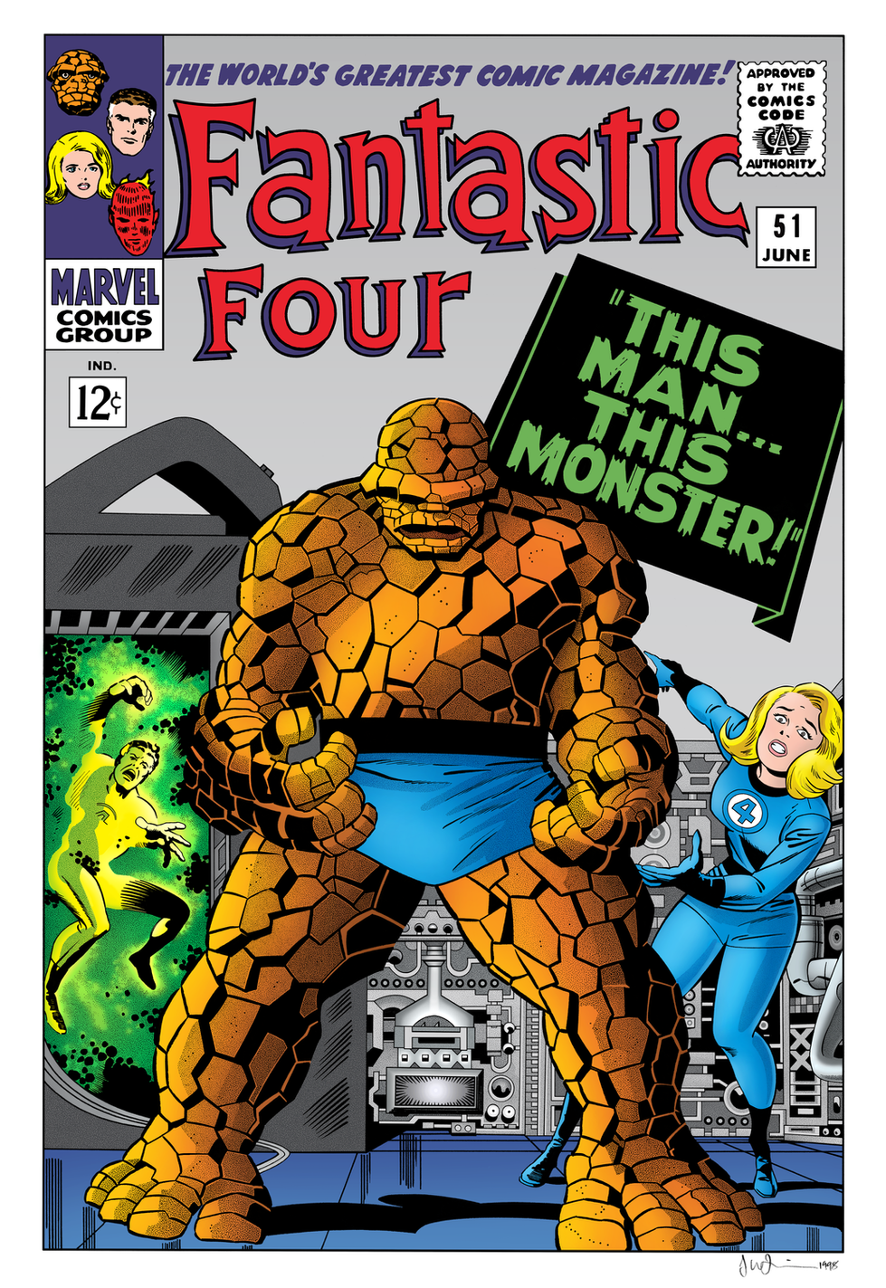 Fantastic Four 51 Cover Recreation