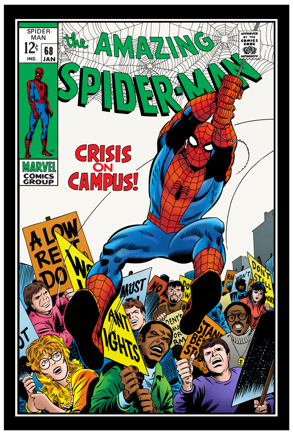 Amazing Spider-man 68 Cover Recreation