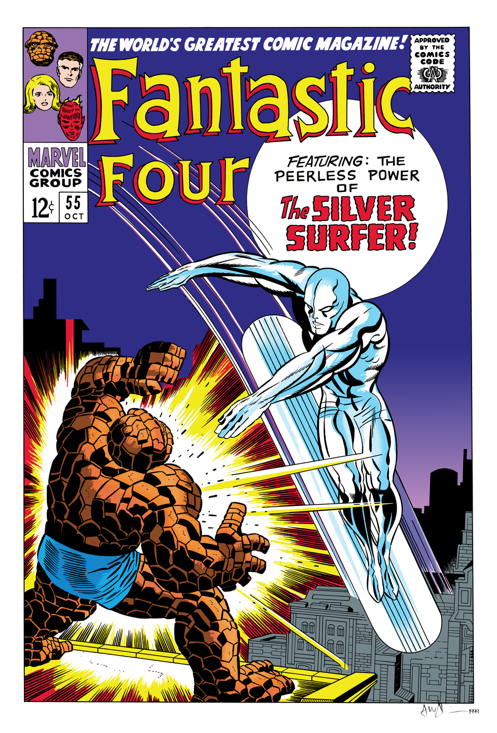 Fantastic Four 55 Cover Recreation