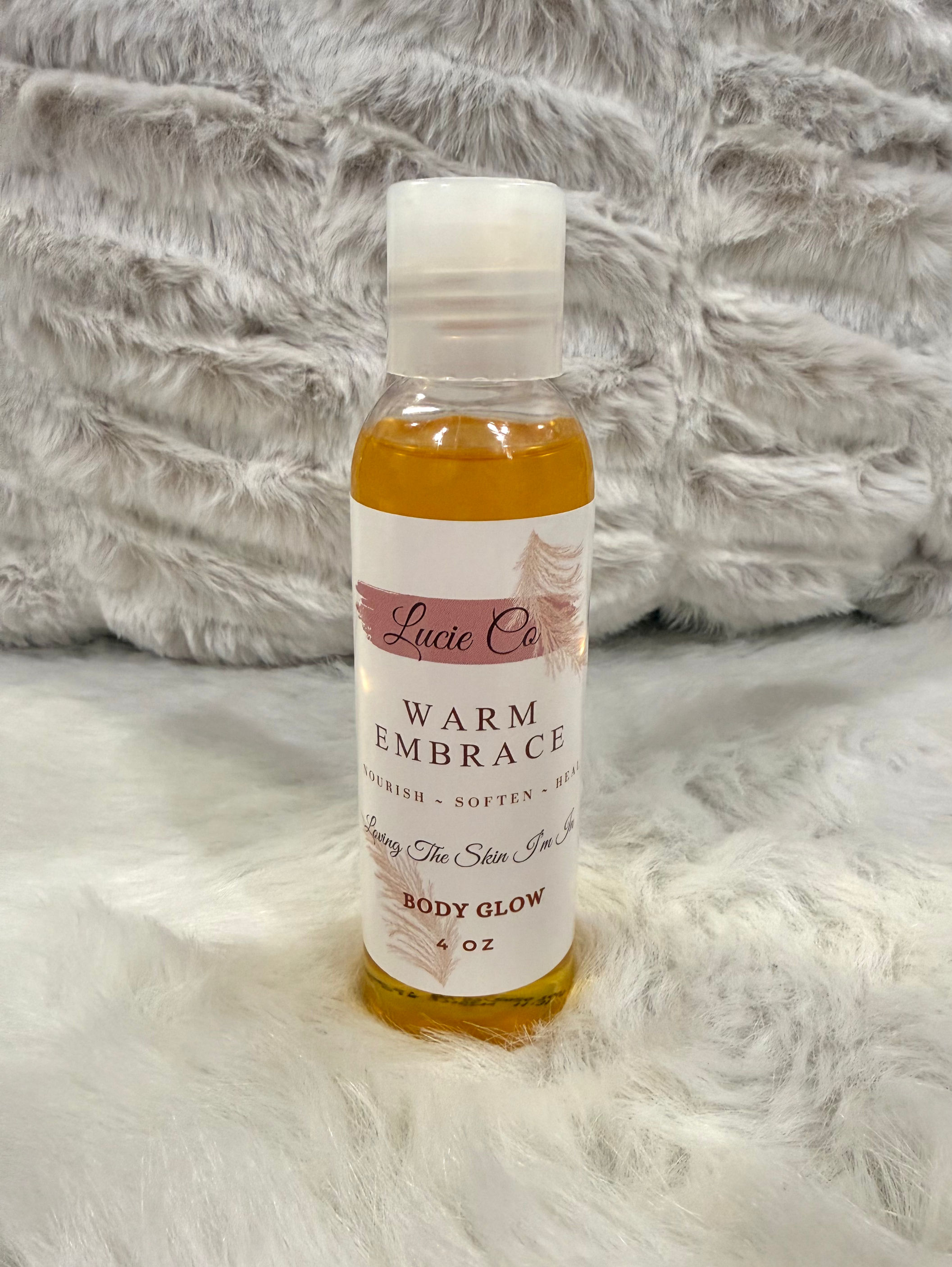 Warm Embrace ~ 4 oz Body Glow Oil