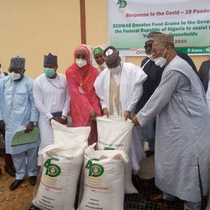 ECOWAS donates 4,000 tonnes of food items to Nigeria