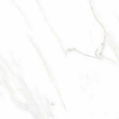 Carrelage blanc ANGE RELIEF OS, veines discrètes