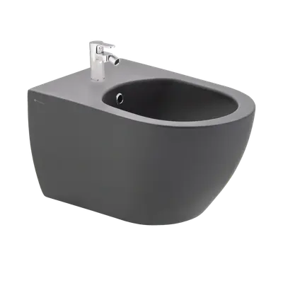 Bidet suspendu Hill anthracite mat