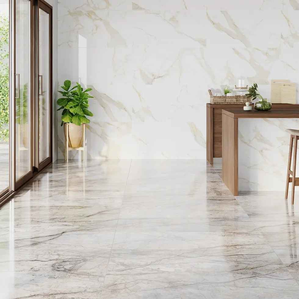 Photo des carreaux en porcelaine RIVER 60x120 CM