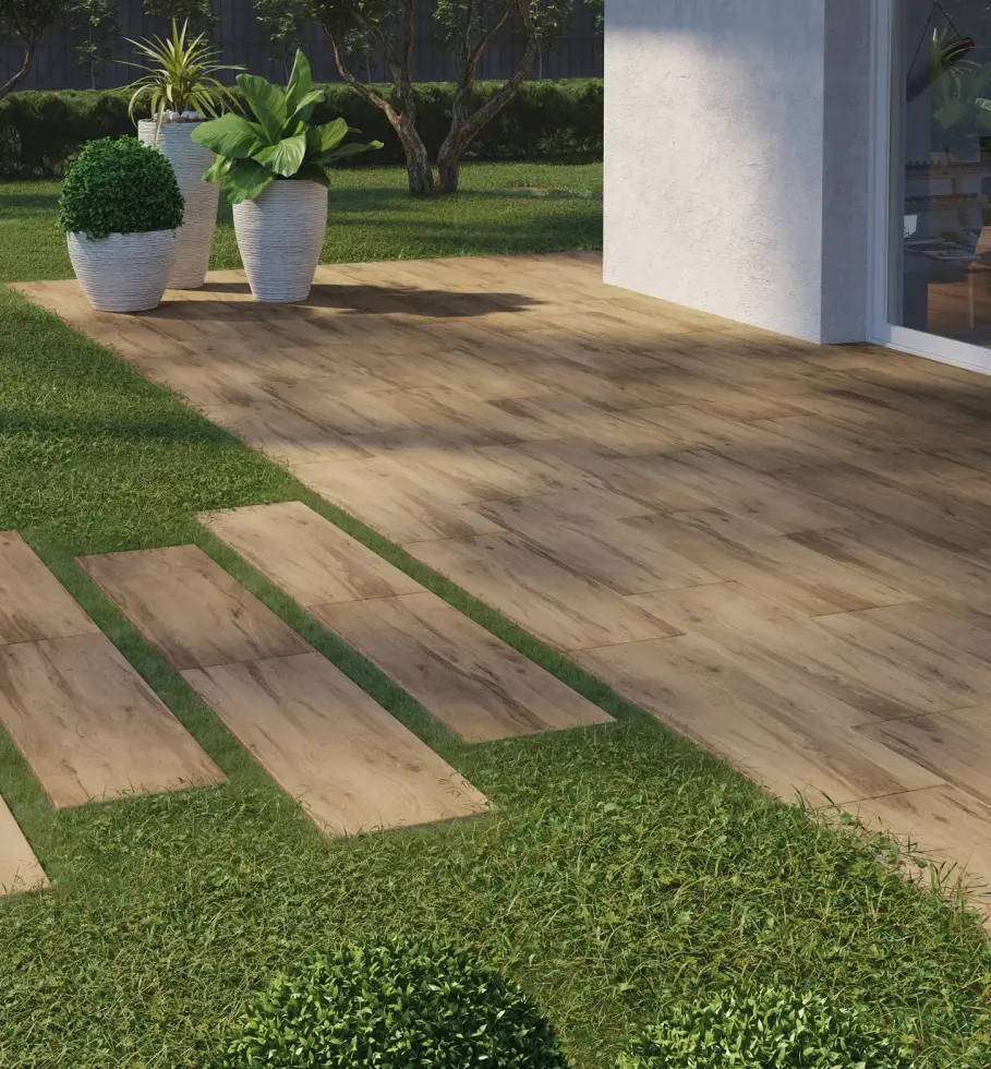 Photo des carreaux en porcelaine SAGANO GRIS LIGNE FONCÉ 60x120 CM