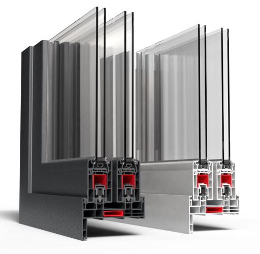 PVC profiles systems for windows and doors
