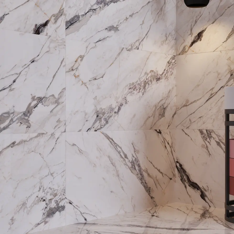 Photo des carreaux en porcelaine ROSELLA 60x120 CM