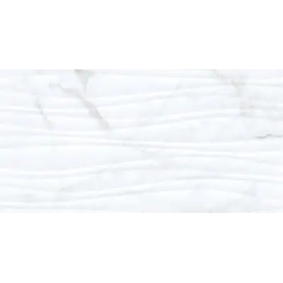 Carreau blanc AVALON veiné de gris