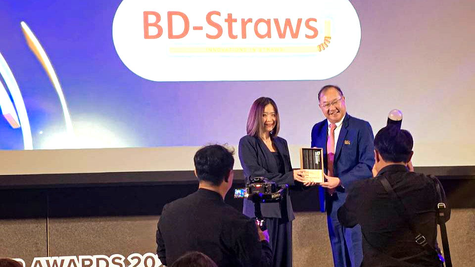 BD Straws ได้รับรางวัล Innovation Award จาก Nestlé