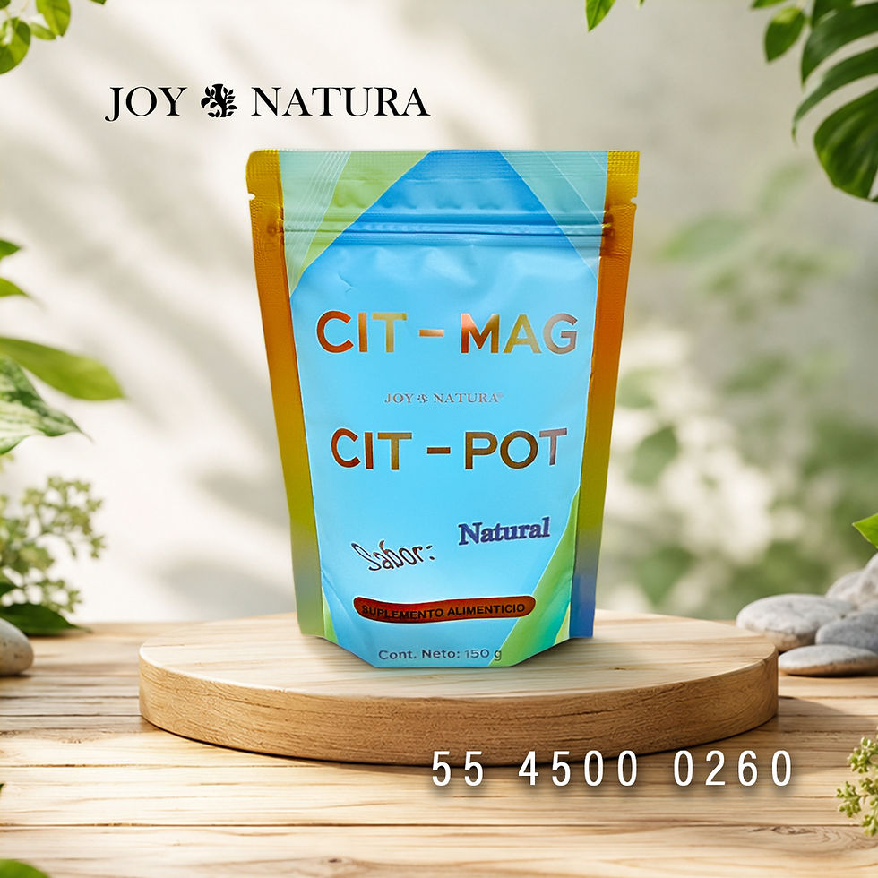 Miniatura: CITRATO DE MAGNESIO/POTASIO POLVO NATURAL 150 GR