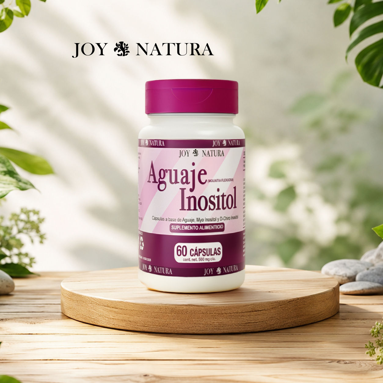 AGUAJE & INOSITOL 60 CÁPSULAS JOY NATURA
