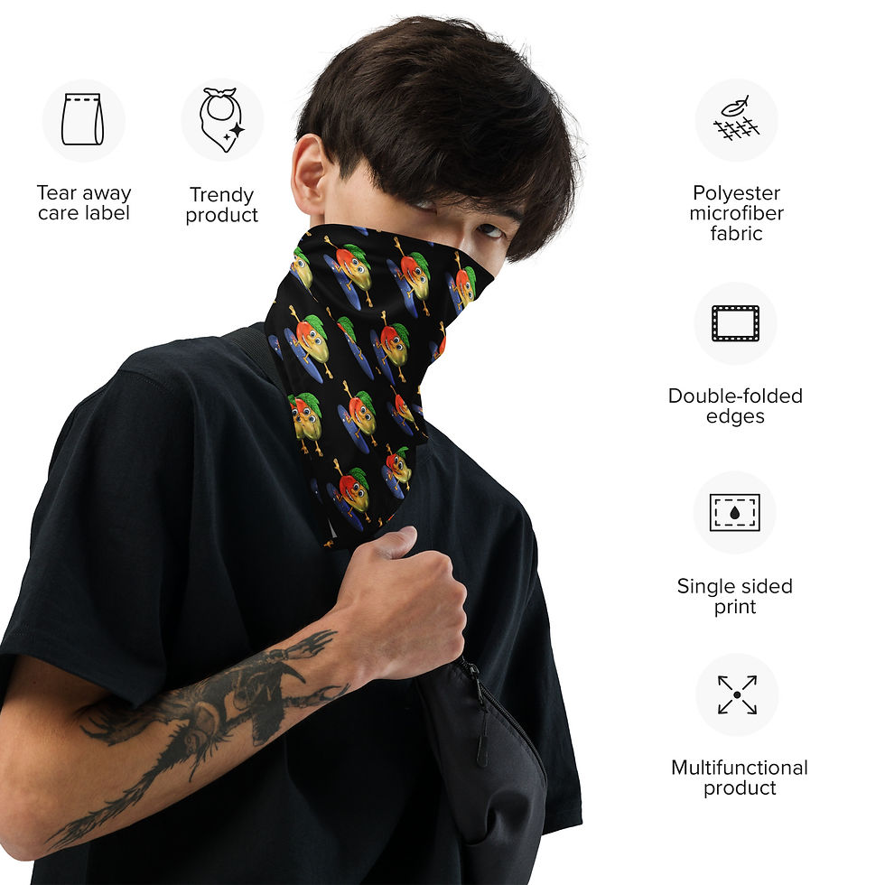 Thumbnail: All-over print bandana - Mate Mango