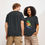 Thumbnail: Unisex organic ribbed neck t-shirt - Mate Mango