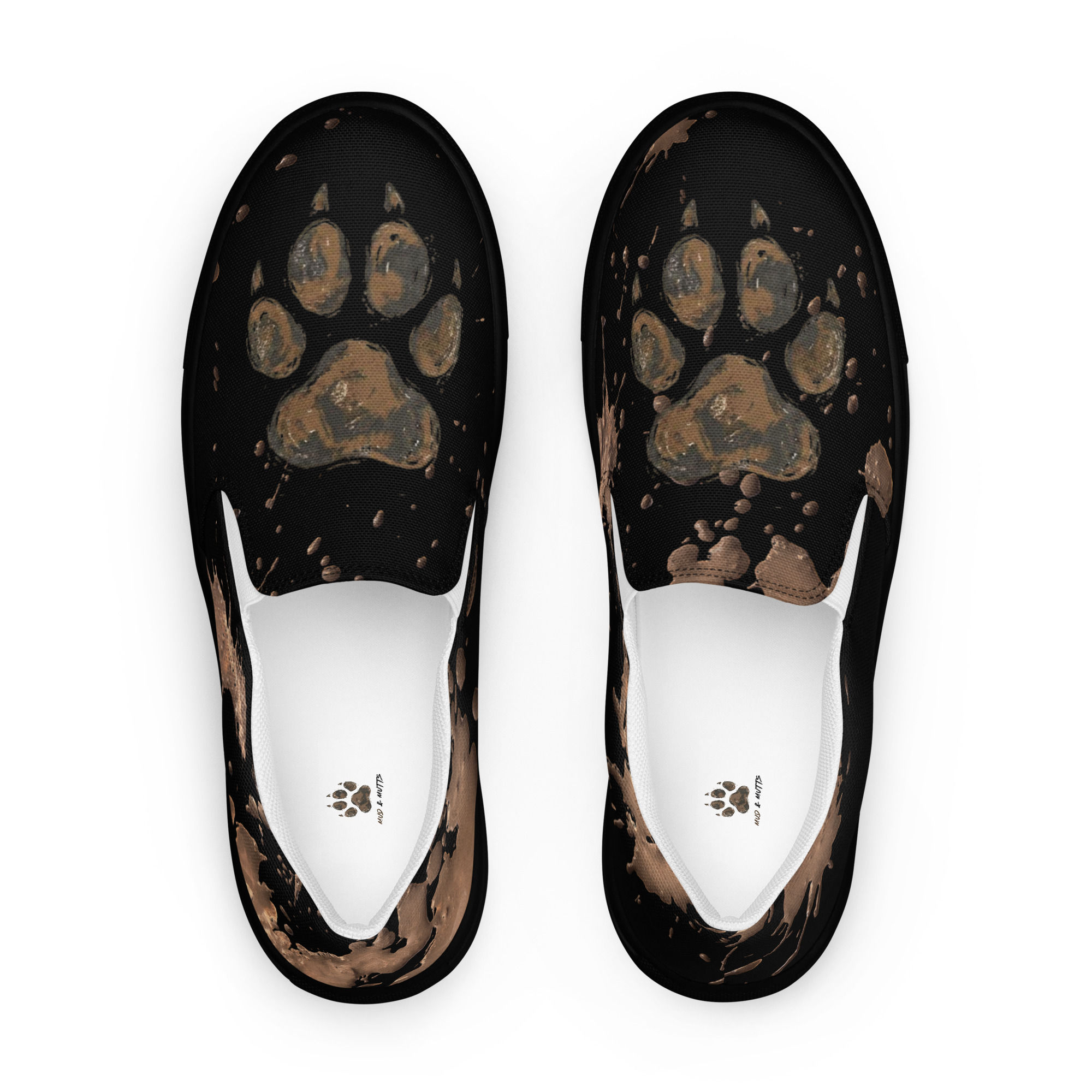 The "Trail-Blazer" Slip-Ons: Couture You Can’t Ruin. 🐾