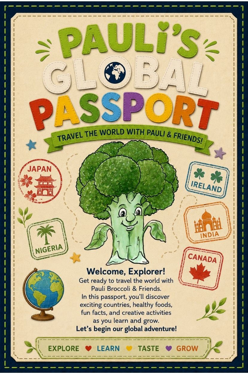 Pauli's Global Passport sample page