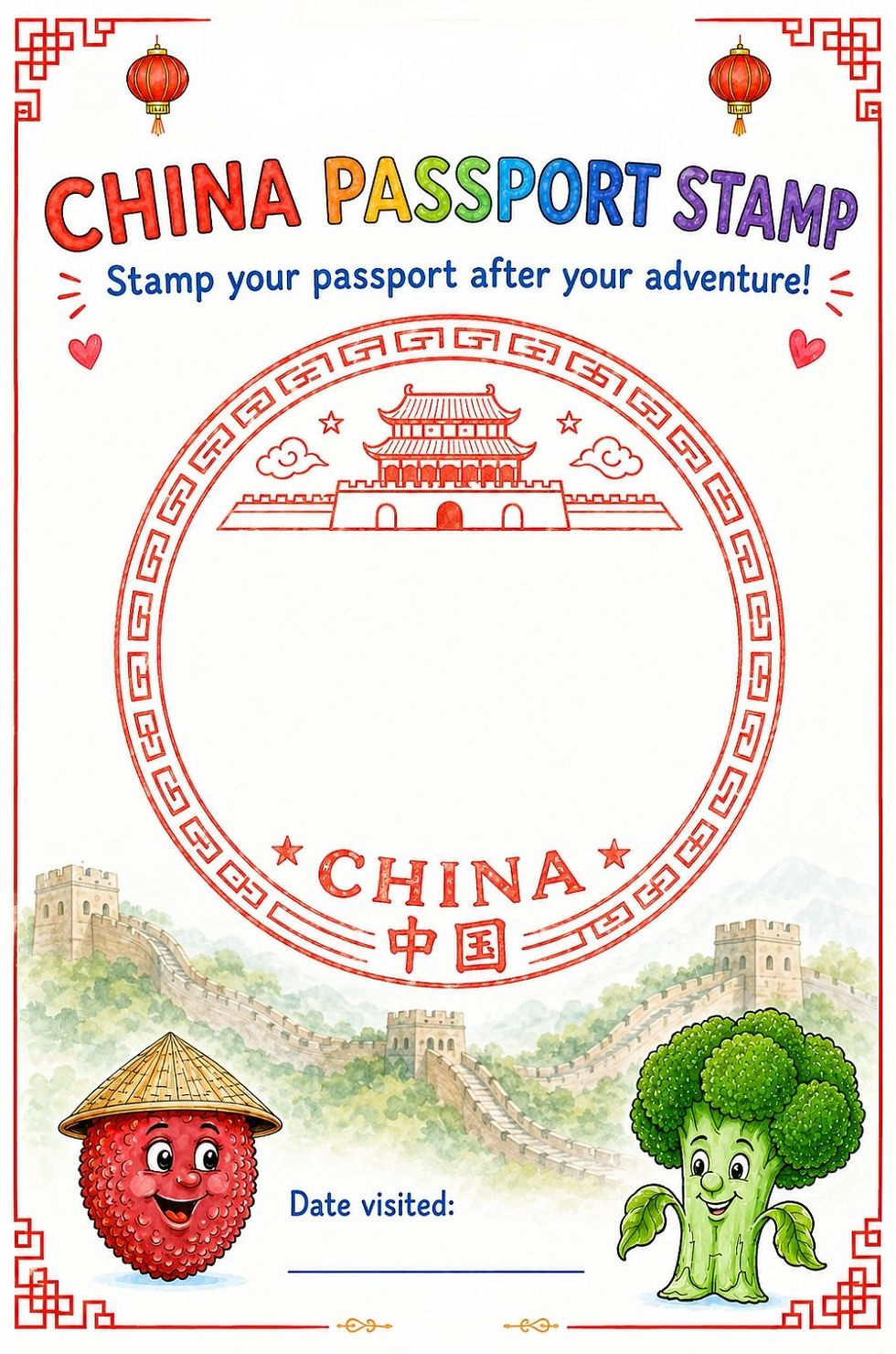 Thumbnail: Li Lychee’s China Adventure Activity Book — Digital Download Printable PDF