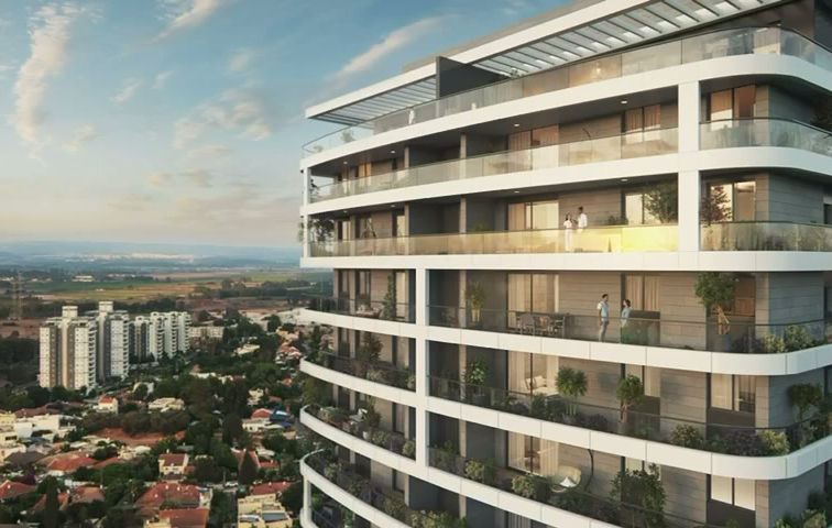 פארק יובלים: הדור הבא של המגורים בשרון לאנשים האוהבים לארח גם בבית וגם בסלון המרפסת הענקית