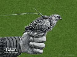 Codorniz-marcada-con-emisor-satelite-®-Manuel-Puigcerver-fotor-ai-art-effects-202411281009