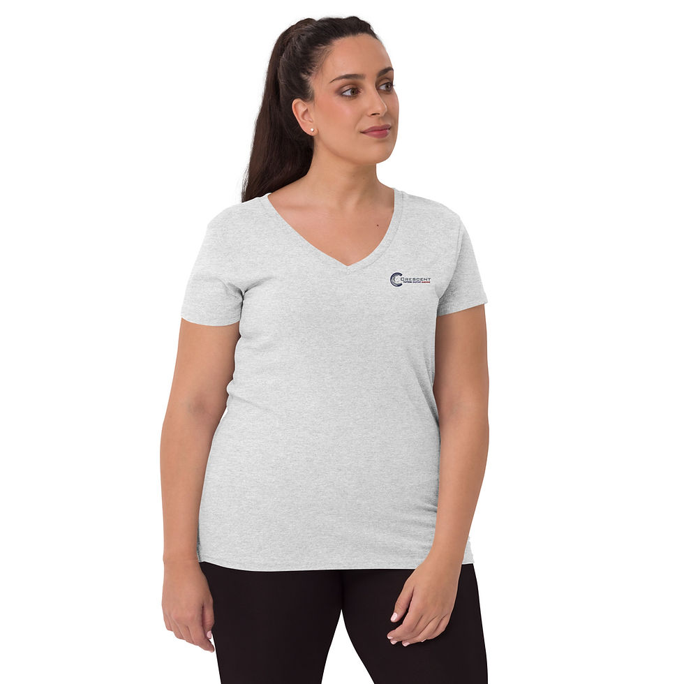Thumbnail: Women’s recycled v-neck t-shirt