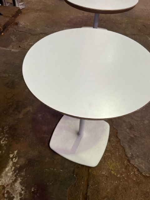 Miniature : Table ronde design blanche – PEDRALI – Ø59 cm (Qté : 4) TAB583